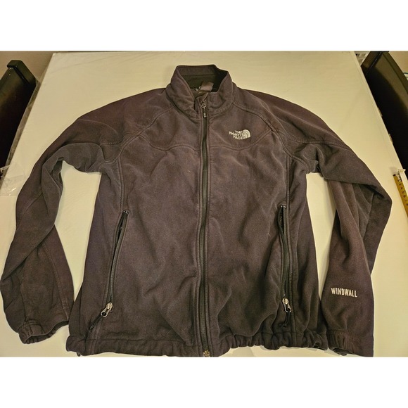 The North Face Jacket Mens Large Black Long Sleeves Zipper Pockets - Picture 1 of 11